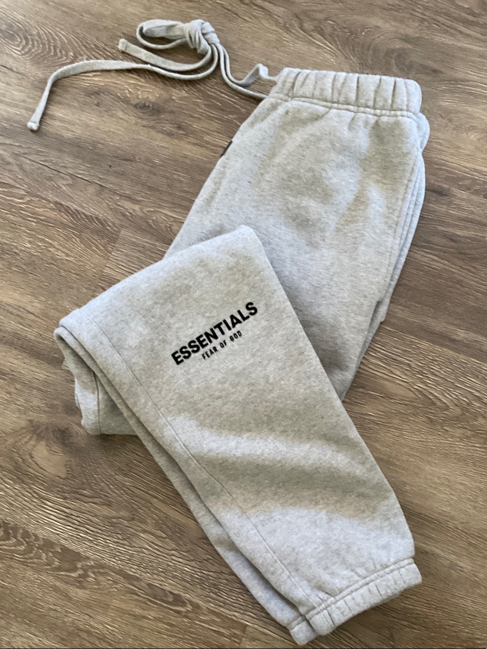 ESSENTIALS Light Heather Gray Joggers